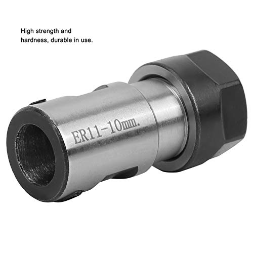 Foto von Er11 Spannzange, 10mm Spannzangenfutter Motorschaft Spindel Verlängerungsstange Adapter für CNC Fräsen