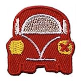 HKM 10231238 Patches, Rot, 29 mm x 29 mm