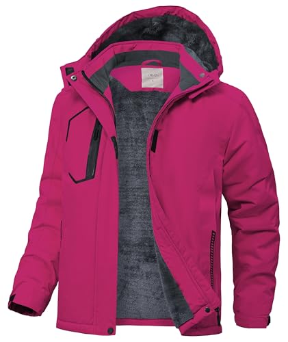 Blouson de ski enfant imperméable hiver capuche Zoofly