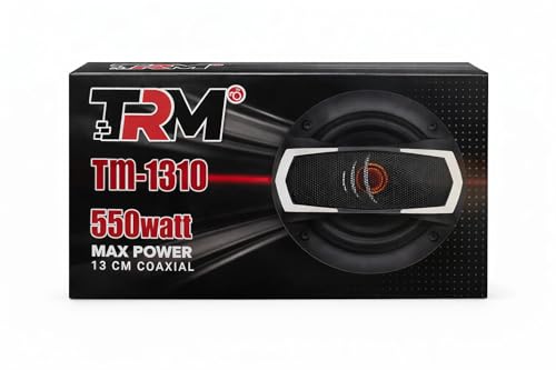 Paspro Otomotiv Trm 550 W Oto Ses Sistemi, 2'li Paket, 13 cm, Dengeli ve Net Ses Performansı