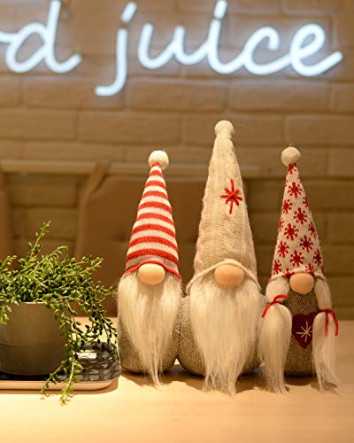 Simple Art Christmas Gnomes Decorations Indoor Home Decor, Holiday Indoor Knomes,Gnomes Christmas Decorations,Scandinavian Christmas Gnome,Thanks Giving Day Gifts Swedish Gnomes Tomte - Image 6