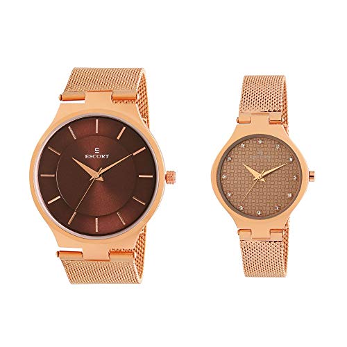 Escort Analog Brown Dial Unisexs Watch-E 2850-7248 RGM_1 (B08FVP88BN) Amazon Price History, Amazon Price Tracker
