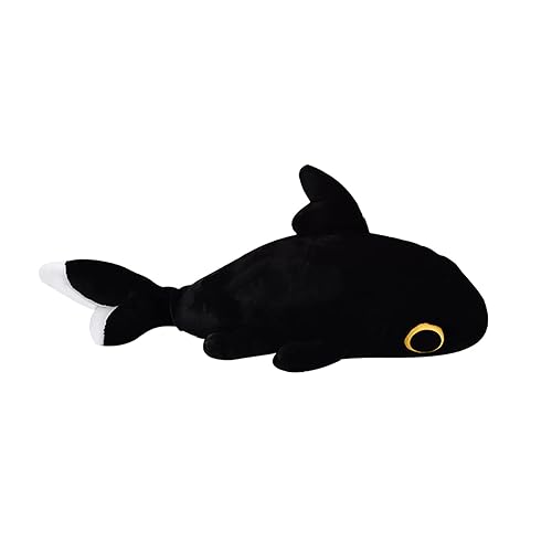 Sharkitty Stuffed Animal Toys,Shark & Cat Combine Plush Toys (Black 27.5 Inches) - Black 27.5 Inches