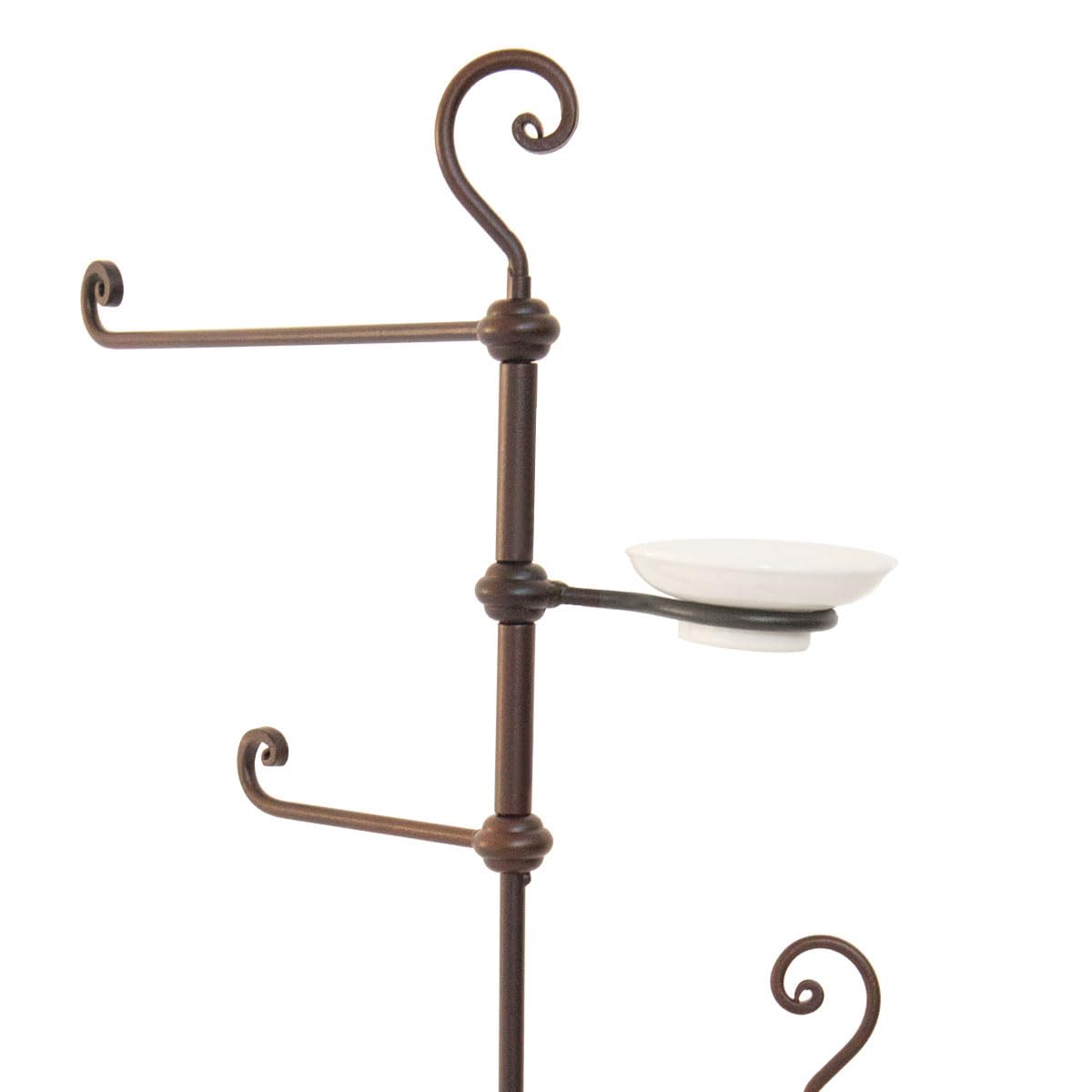 AB6542 RELAX- PIANTANA COMBINATA 4 ACCESSORI RUGGINE CRUCCOLINI