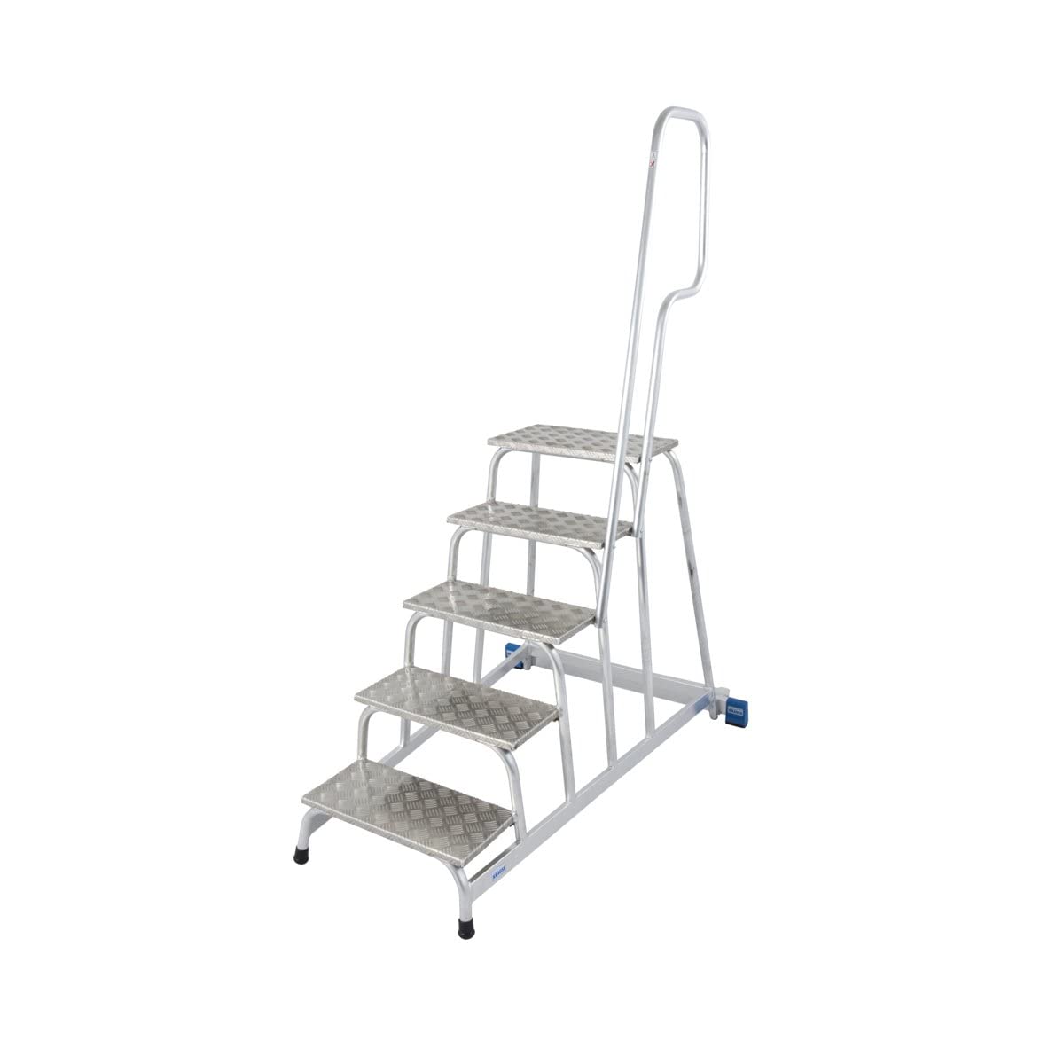 KRAUSE lfc102 durchgefürt, Trittleiter, 5 Stufen, 1 m Höhe