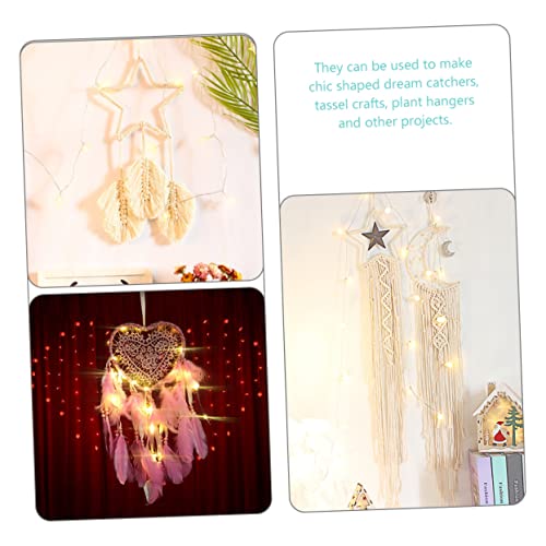 Aros de metal para captadores de suenos LIFKOME de 16 piezas para manualidades de macrame caseras 3