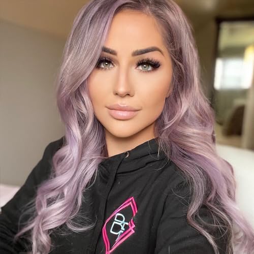 Image of Overtone Daily Color Depositing Conditioner for Hair, Lilac Lotus:Temporary Pigment with Shea, Coconut & Avocado Oils, Hydrating, Vegan & Cruelty-Free, All Hair Types, 4.5oz.