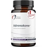 Designs for Health Adrenotone - Energy & Mood Support Supplement with Rhodiola Rosea, Ashwagandha, Vitamins B6, B2 + B5 - Designed to Support Healthy Cortisol Levels (180 Capsules)