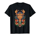 Ancient Goddess Mystical Flower Warrior Queen