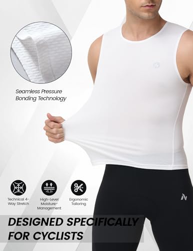 Nepest Seamless Mesh Cycling Base Layer