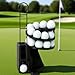 Range Reload Golf Ball Launcher Pro, Automatic Golf Ball Tee up Machine with Dispenser Foot Pedal & Spinner Balancer, 25-Ball Capacity, Portable Indoor and Outdoor Golfs Practice Aid(1PCB UP)