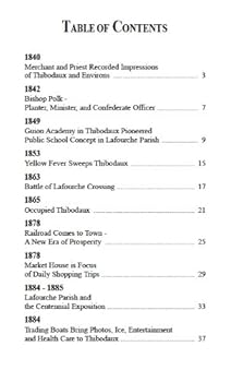 Paperback Thibodaux Chronicles: A Sequicentennial History Book