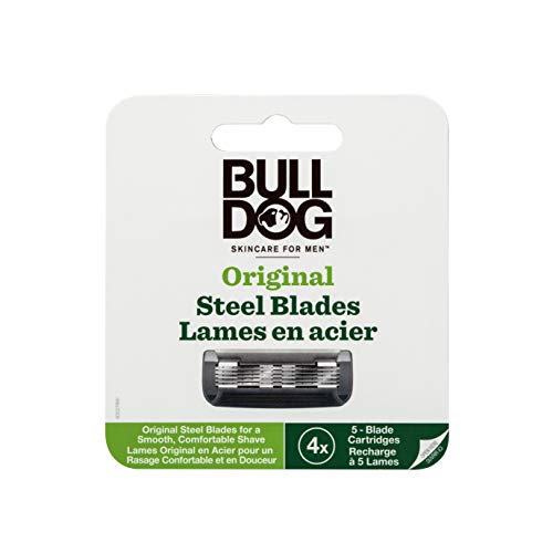 Bulldog - Cuchilla de afeitar (bambú, 4 unidades) Cover
