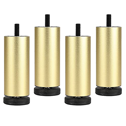 Patas para muebles de metal con altura ajustable para nivelar mesas y sofás 2