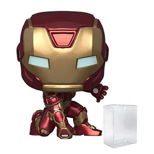 Iron Man # 626 Pop Games: Figura de vinilo de Avengers Gamerverse (con protector de plástico EcoTEK para proteger la caja de exhibición)
