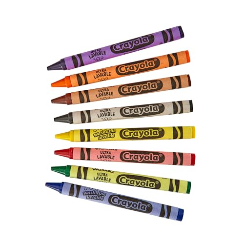 Crayola Canada 12 pack Crayola Ultra-Clean Washable Crayons, 24 Count by Crayola - Image 2