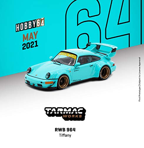 Amazon | TARMACWORKS 1/64 RWB 964 Tiffany 完成品 | ミニカー・ダイ