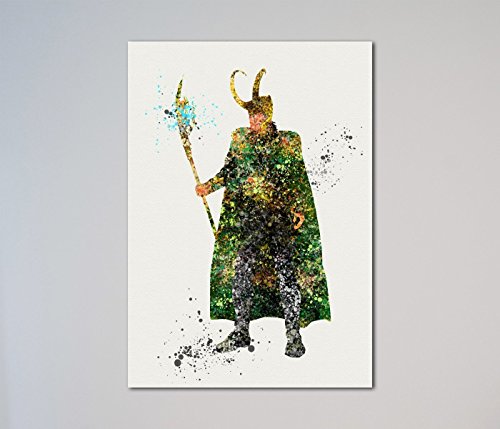 Avengers Loki Thor Print