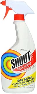 Shout Laundry Stain Remover Trigger Spray, 22 Fl Oz, pack of 2