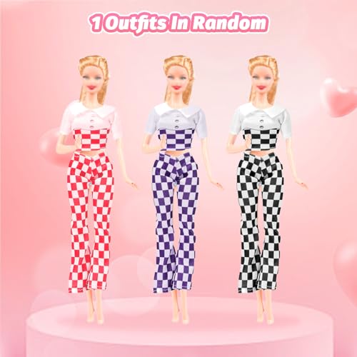 Ensemble-de-vetements-et-accessoires-de-poupee-61-pieces-vetements-de-poupee-compatibles-avec-Barbie-y-compris-13-robes-1-ensemble-haut-et-pantalon-20-chaussures-26-accessoires-pour-poupees-de Ensemble de vêtements et accessoires de poupée 61 pièces, vêtements de poupée compatibles avec Barbie, y compris 13 robes, 1 ensemble haut et pantalon, 20 chaussures, 26 accessoires pour poupées de – Image 4