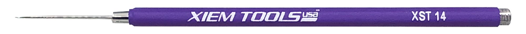 Xiem Studio Tools Needle Tool for Pottery and Ceramics (Purple, Porcelain)