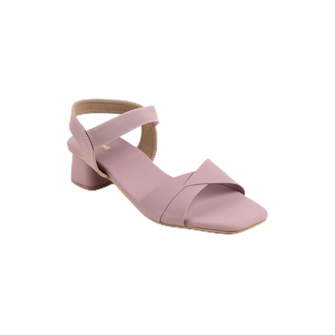 mochi Women's Black Casual - Heels-picture-34
