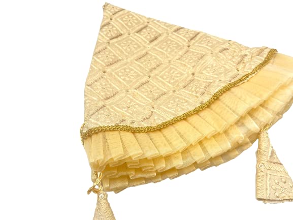 B&C HAND DECORETED DESIGNER GODH RUMAL USE IN BOTH DULKA & DULHAN SIDE