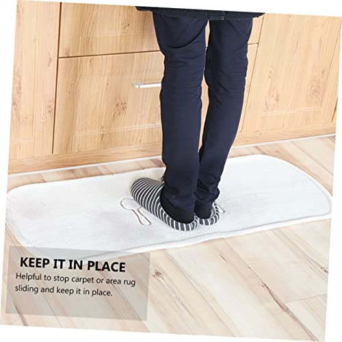BIUDECO 4 Pcs Adesivos antiderrapantes para carpetes adesiva dupla face tapetes de chão tapetes anti