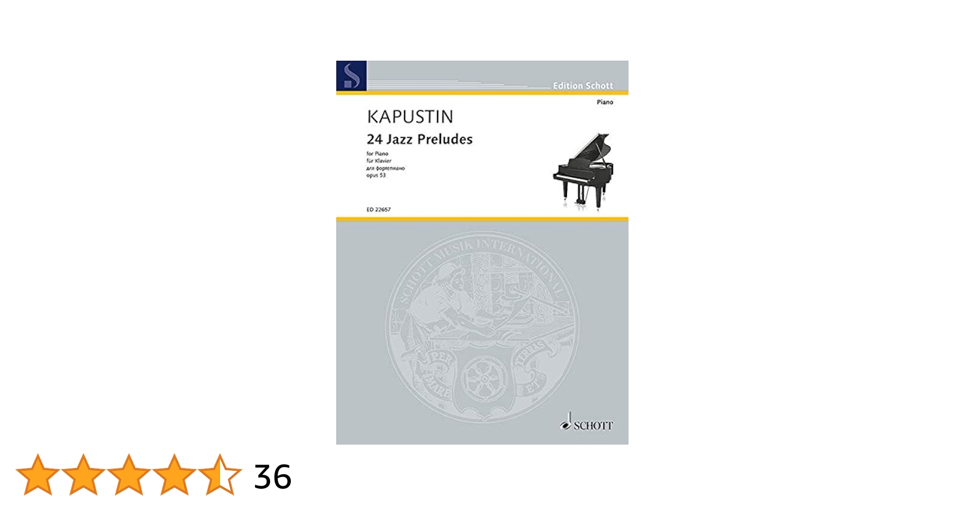 カプースチン 24のプレリュード 作品53 プレリュード 第24番 (カプースチン ) Kapustin - Prelude No.24