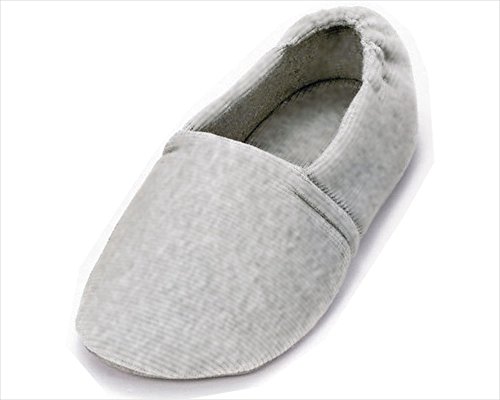 介護シューズ あゆみ エスパドワイド 室内用 グレー 3Lサイズ(26.5~27.5cm) 足囲5E相当 片足(左足)