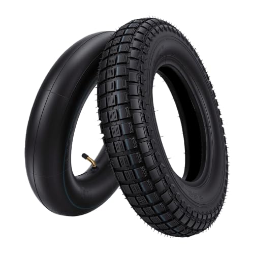 Cámaras de aire 3.50-8 de goma resistente para cortacésped y remolques agrícolas un par