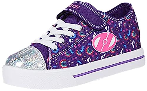 Heelys HLY-G2W-8353, Zapatos con Ruedas, Purple Multi Rainbow, 32 EU