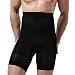 Showbellia Men's Slimming Shorts Waist Training Compression Shaper Pants Black