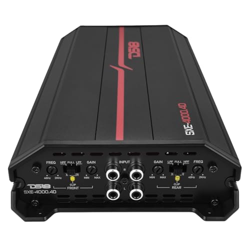Amplificateur stéréo full-range classe D 4 canaux pour haut-parleur auto