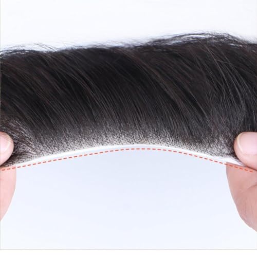 Perruque frontale pour homme en V postiche cheveux naturels discrets - 4