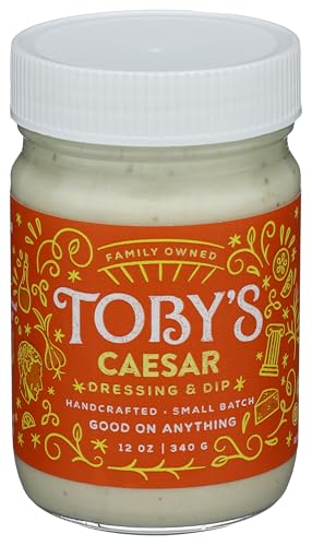 Tobys Caesar Dressing and Dip, 12 OZ