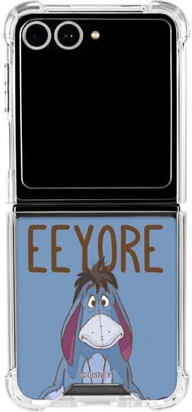 Skinit Clear Phone Case Compatible with Galaxy Z Flip7 - Officially Licensed Disney Winnie The Pooh Portrait Design