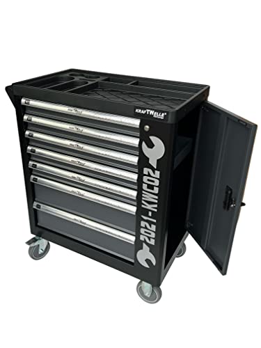 Kraftwelle Werkzeugwagen Werkstattwagen KW-2020-2002 Black Edition – Bild 3