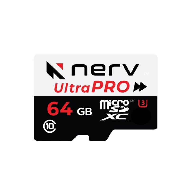 Nerv UltraPro Micro SD Card for Drones, Smartphones, Tablets, and More, Class 10 U3, High Performance, Secure Storage and Data Transfer, Magnet and X-Ray Safe (64) (B0D5HQCGZC) Amazon Price History, Amazon Price Tracker