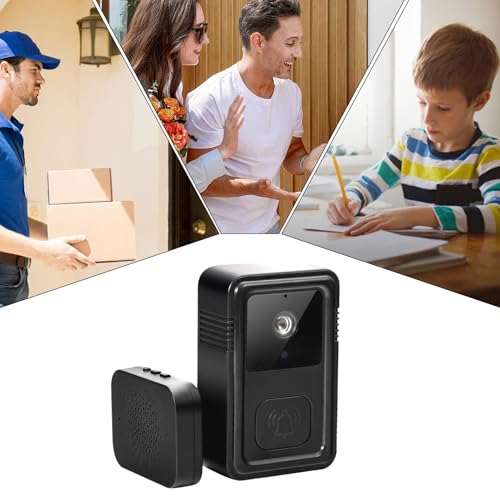 Sonnette Intelligente WiFi HD avec Audio Bidirectionnel Intégré