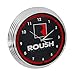 Roush Performance Red Neon Clock 15 Inch Diameter with Chrome Finish Rim â€“ 8RSHPF