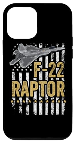 F-22 Raptor Fighter Jet USA Flag Military F-18 Avion Coque pour iPhone 12 mini