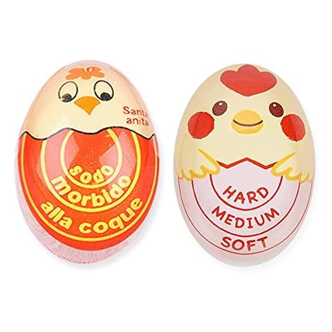 Egg Timer, 2 Pieces Egg Timer, For Home, School, Restaurant, Company Cover