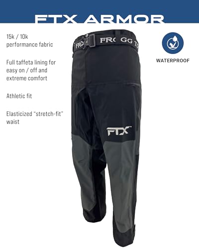 FROGG TOGGS Men's FTX Armor 3-Layer Breathable Rain Pant2