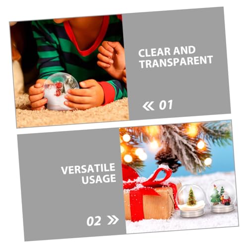 Decoración navideña creativa usando botes de plástico para manualidades 4