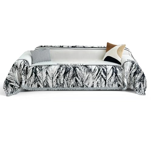 jianyana Sofa Covers Soft Anti-slip Durable Couch Pad 2 3 4 Seater with Sofa Pillow Cover Universal Breathable Machine Washable Furniture Protector for Nordic Sofa