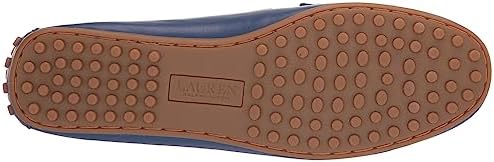 Lauren Ralph Lauren Women's Barnsbury Flats Driver Driving Style Loafer, Blue Yacht, 6 | Image 3