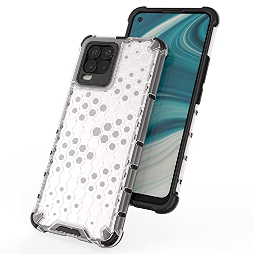 Image of Glasgow Back Case Cover Compatible with Realme 9 5G / Realme 8 5G / 8s 5G / Narzo 30 5G (Stylish Design) -Transparent