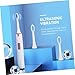 minkissy 3pcs Electric Toothbrush for Adults Design Replacement Brush Portable and Lightweight Ergonomic Handle for Daily Cleaning