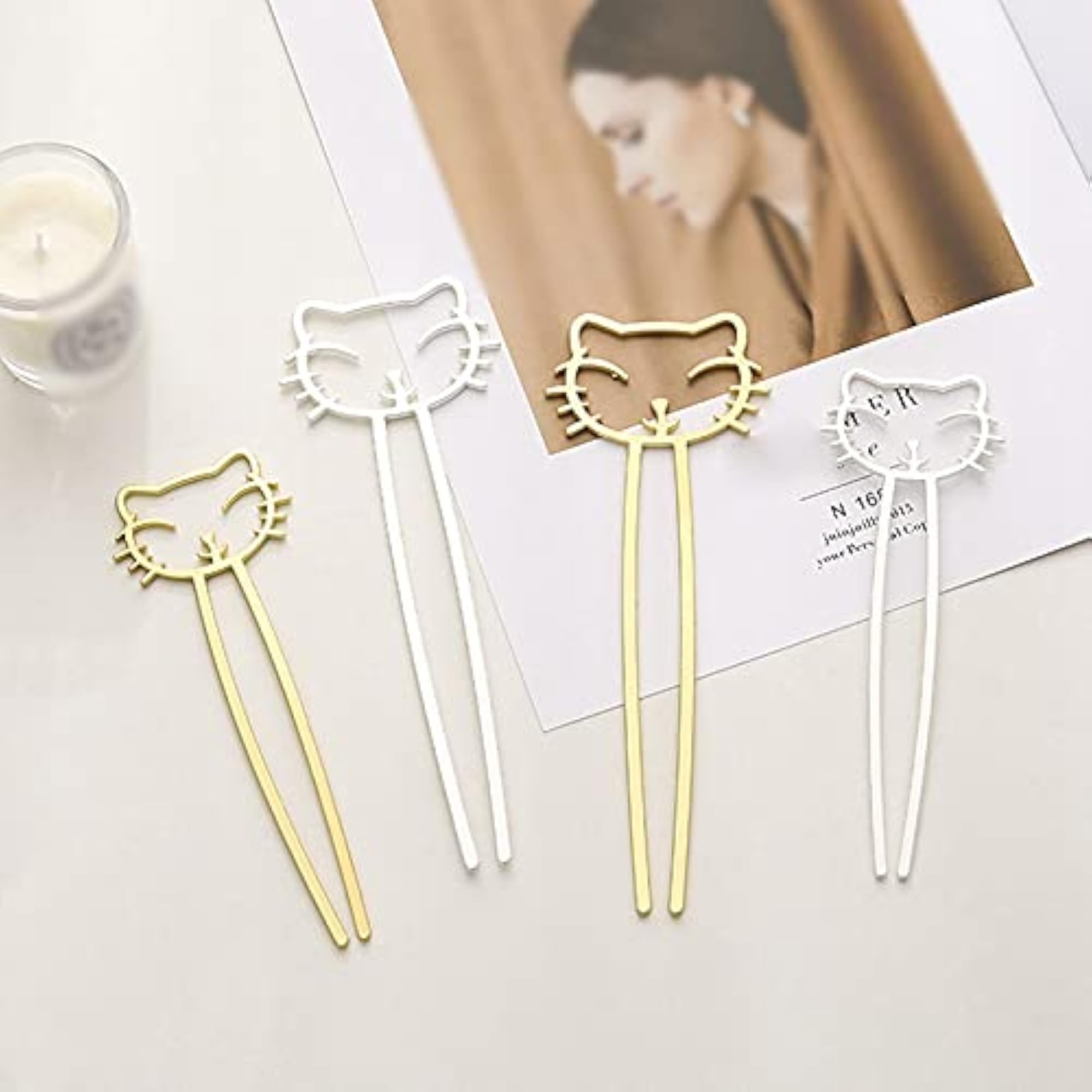 Elegant U Shaped Hair Pins for Ladies